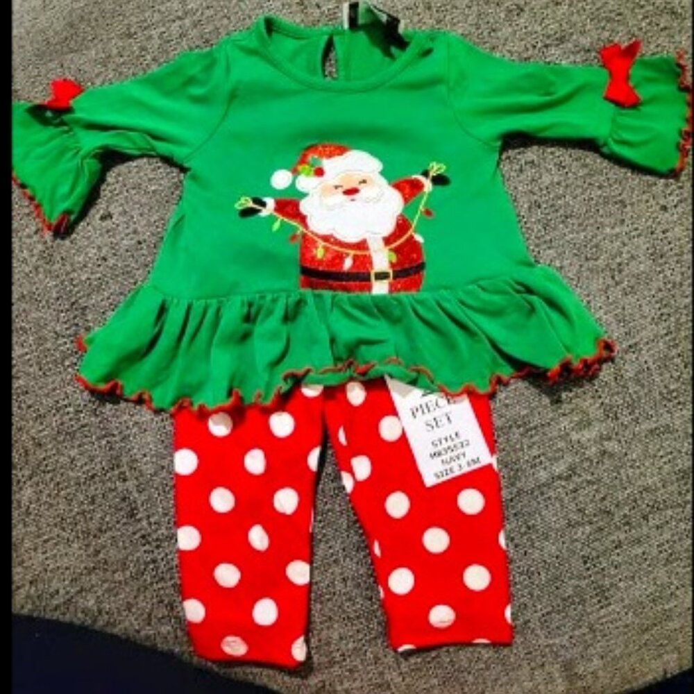 NWT Rare Editions Christmas Outfit